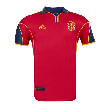 Retro 2000 Spain Home Soccer Jersey