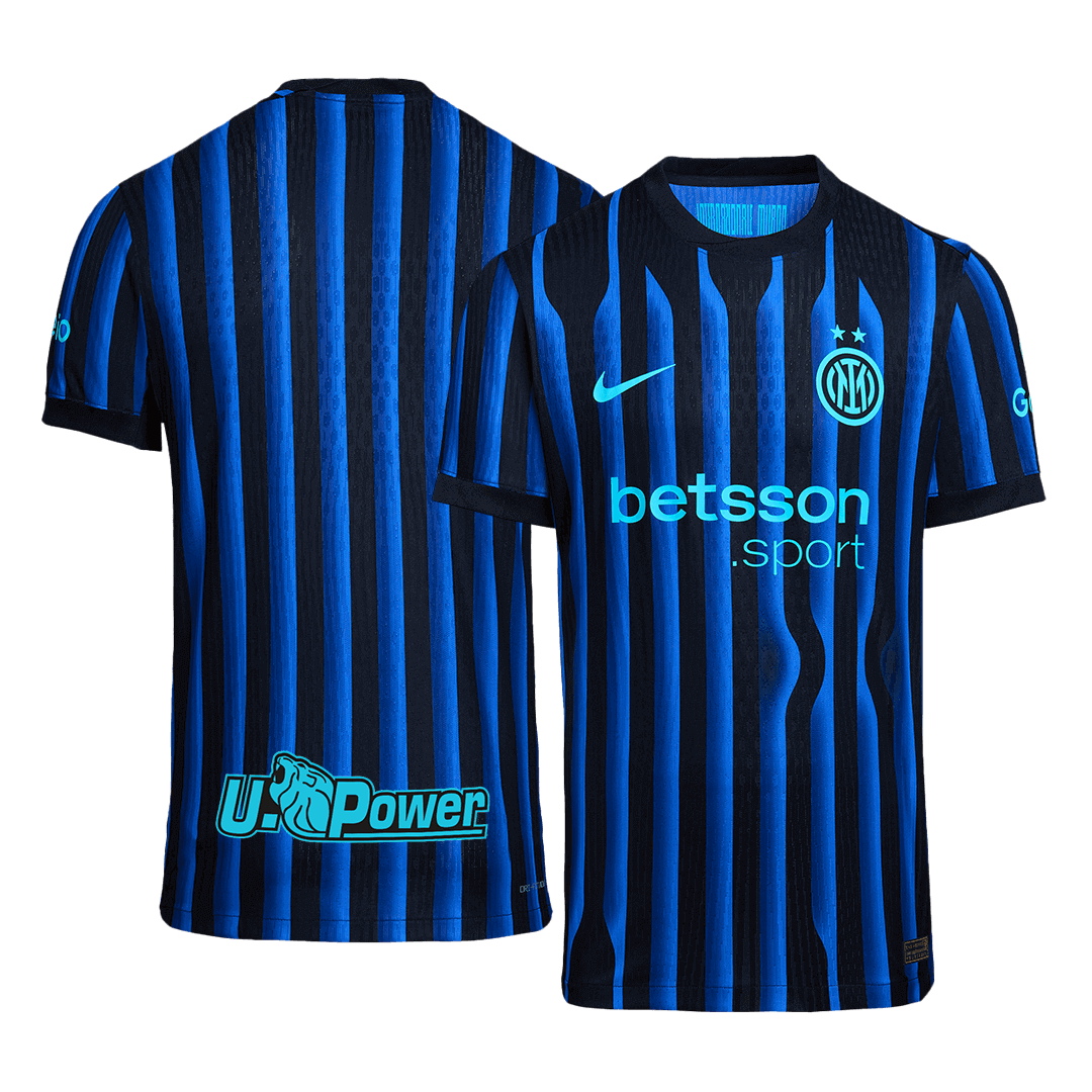 Player Version Inter Milan Jersey Custom Soccer Jersey Home 2025/26
