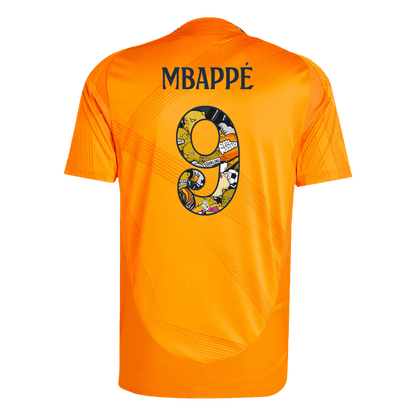 Player Version Real Madrid Jersey Custom MBAPPÉ #9 Soccer Jersey Away 2024/25 Bear Champ Font