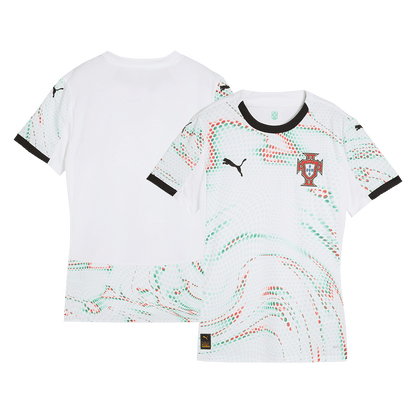Portugal Soccer Jersey Away Women Custom Shirt 2025