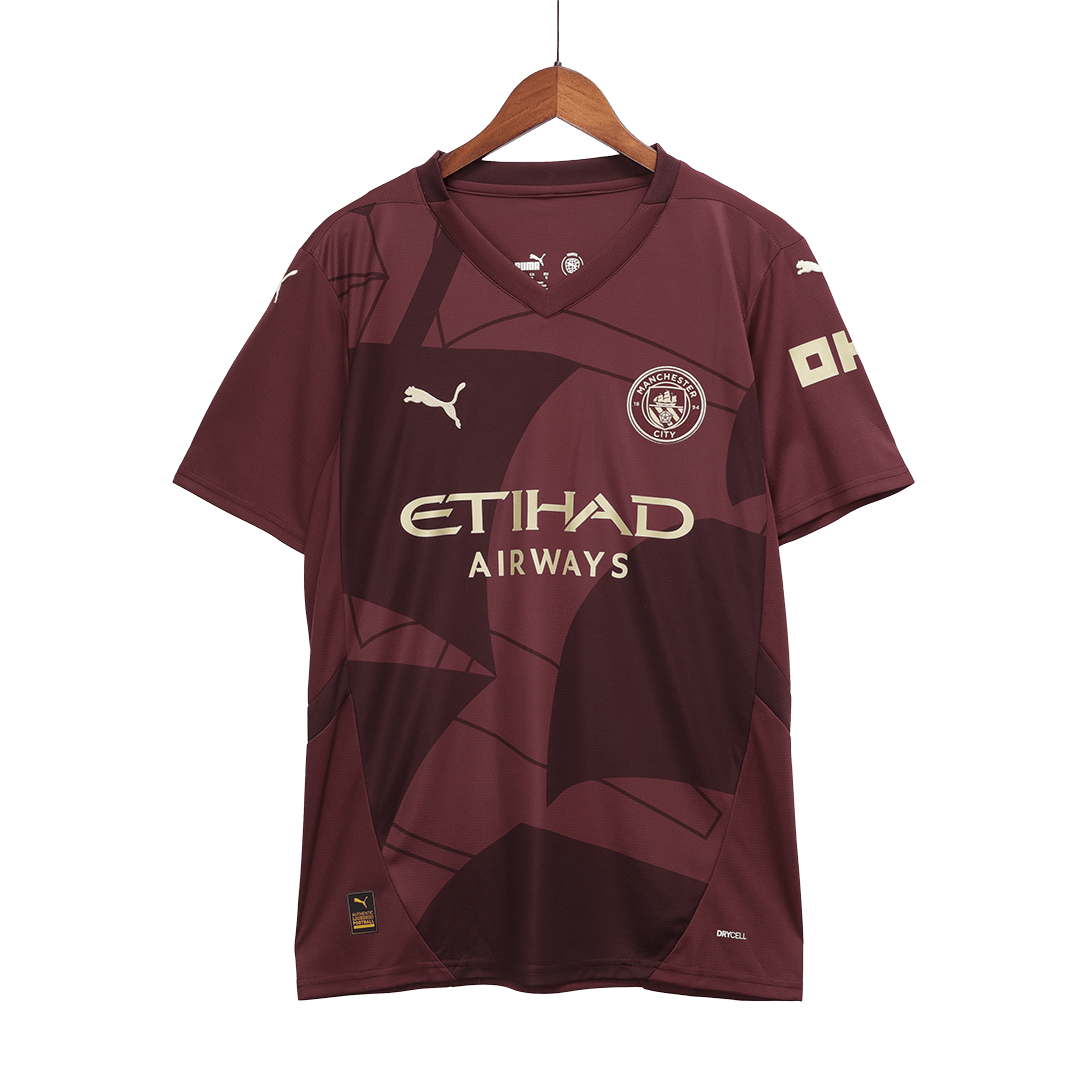 Manchester City Third Away soccer jersey 2024/25