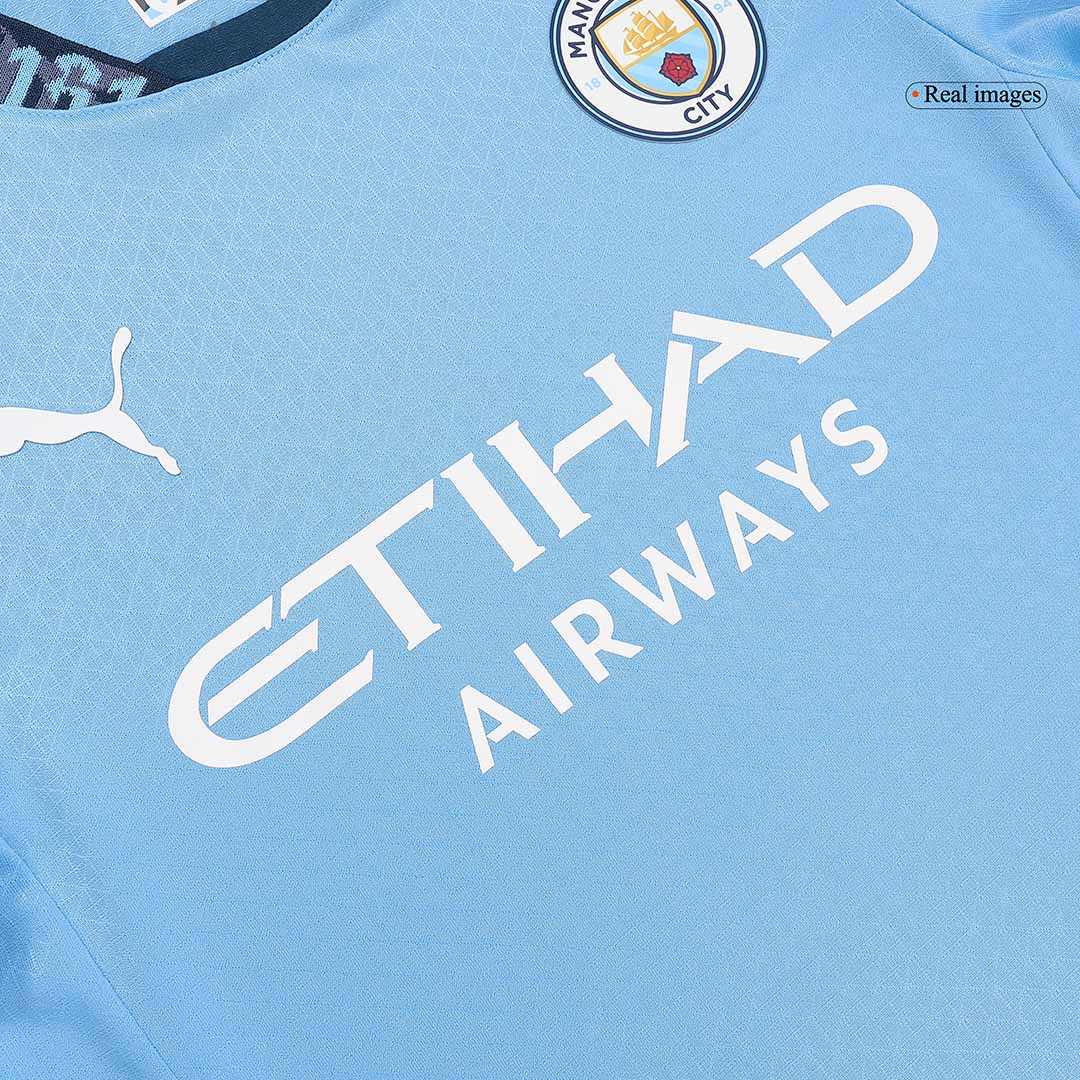 Authentic Manchester City Home Soccer Jersey 2024/25