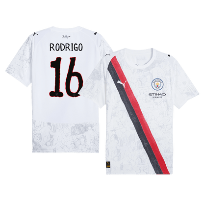 Manchester City  KidSuper Jersey Custom RODRIGO #16 Soccer Jersey 2025/2 Club World Cup