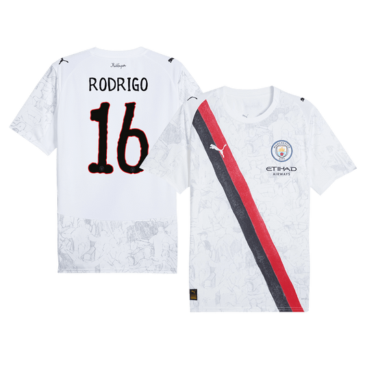 Manchester City  KidSuper Jersey Custom RODRIGO #16 Soccer Jersey 2025/2 Club World Cup