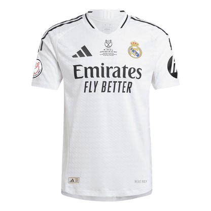 Player Version Real Madrid Jersey Custom Soccer Jersey Home 2024/25 Copa del Rey Final
