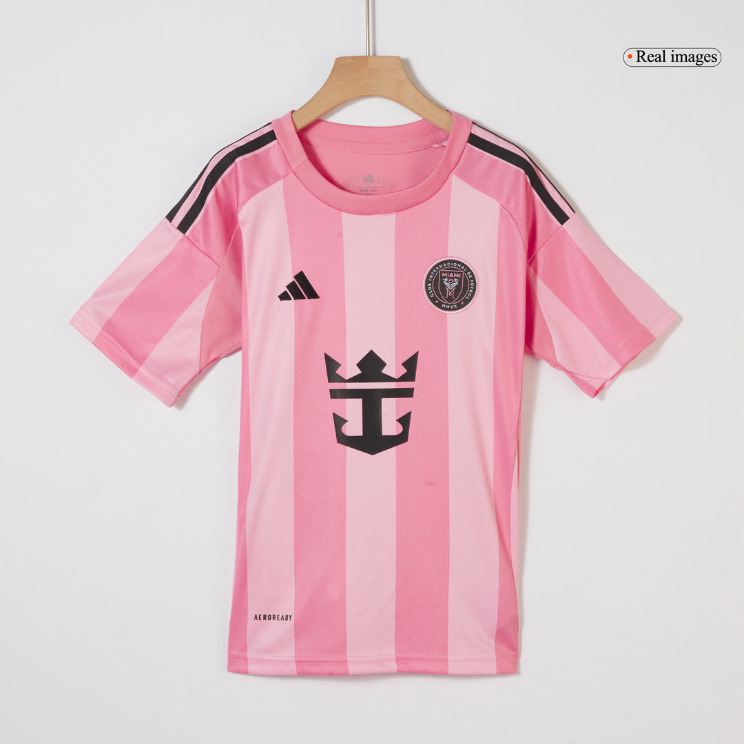 Kids Inter Miami CF Custom Home Soccer Kits 2025