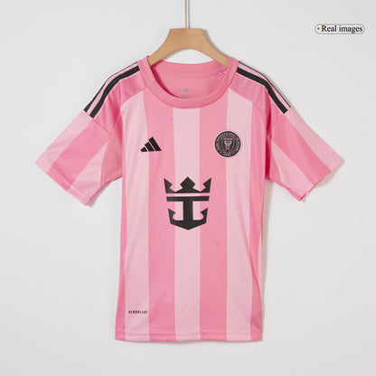 Kids Inter Miami CF Custom Home Soccer Kits 2025