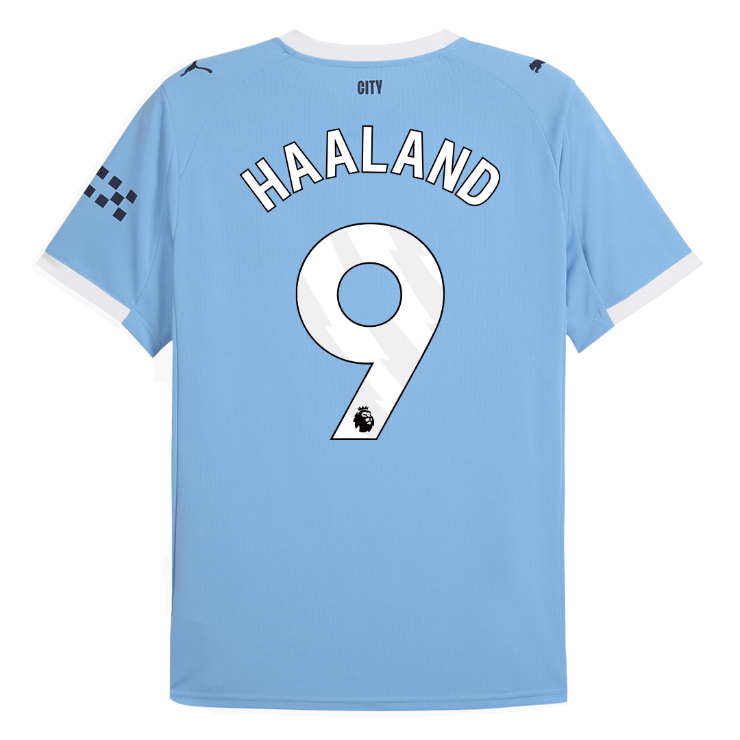 Manchester City Jersey Custom HAALAND #9 Soccer Jersey Home 2025/26