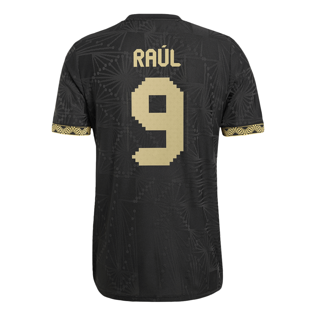 Player Version Mexico Jersey RAÚL #9 Soccer Jersey Third Away 2025 Gold Cup