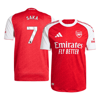 Player Version Arsenal Jersey Custom SAKA #7 Soccer Jersey Home 2025/26