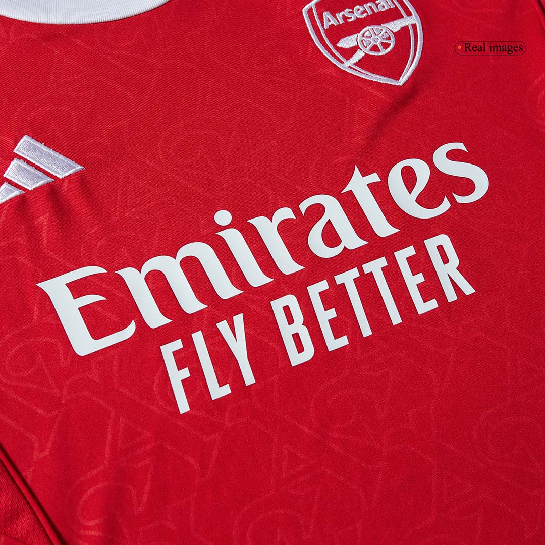 Kids Arsenal Custom Home Soccer Kits 2025/26