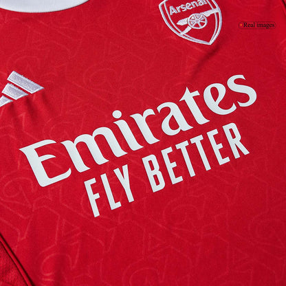 Kids Arsenal Custom Home Soccer Kits 2025/26