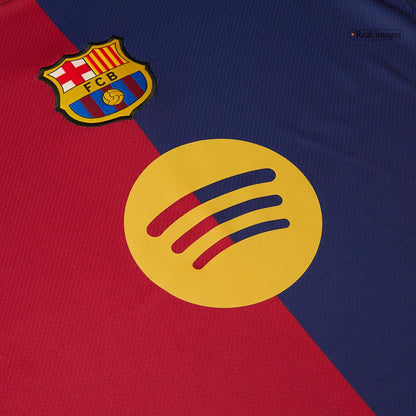 Barcelona Jersey Custom Soccer Jersey Home 2024/25 Copa del Rey Final