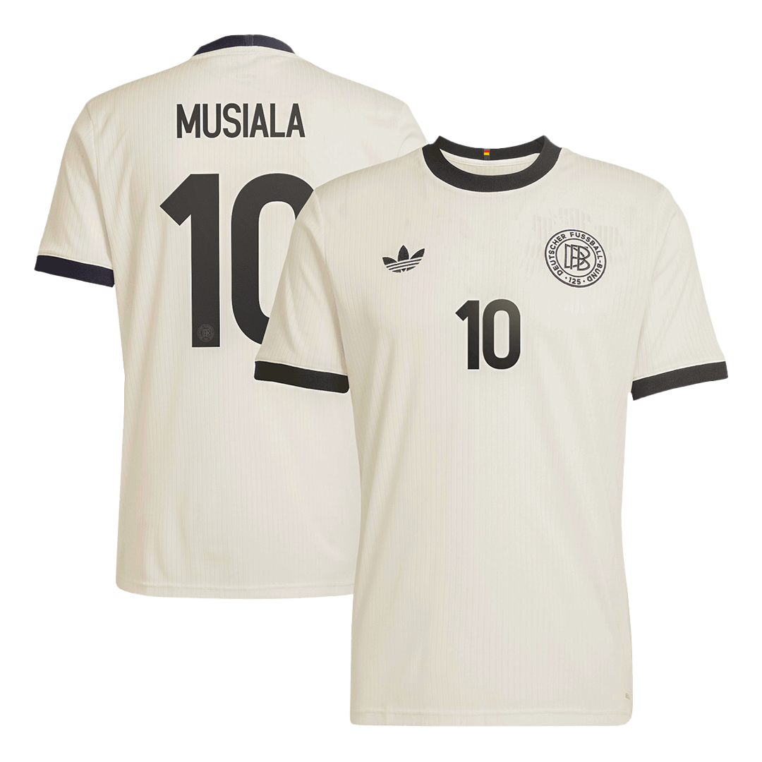 Germany Jersey Custom MUSIALA #10 Soccer Jersey 2025 125th Anniversary
