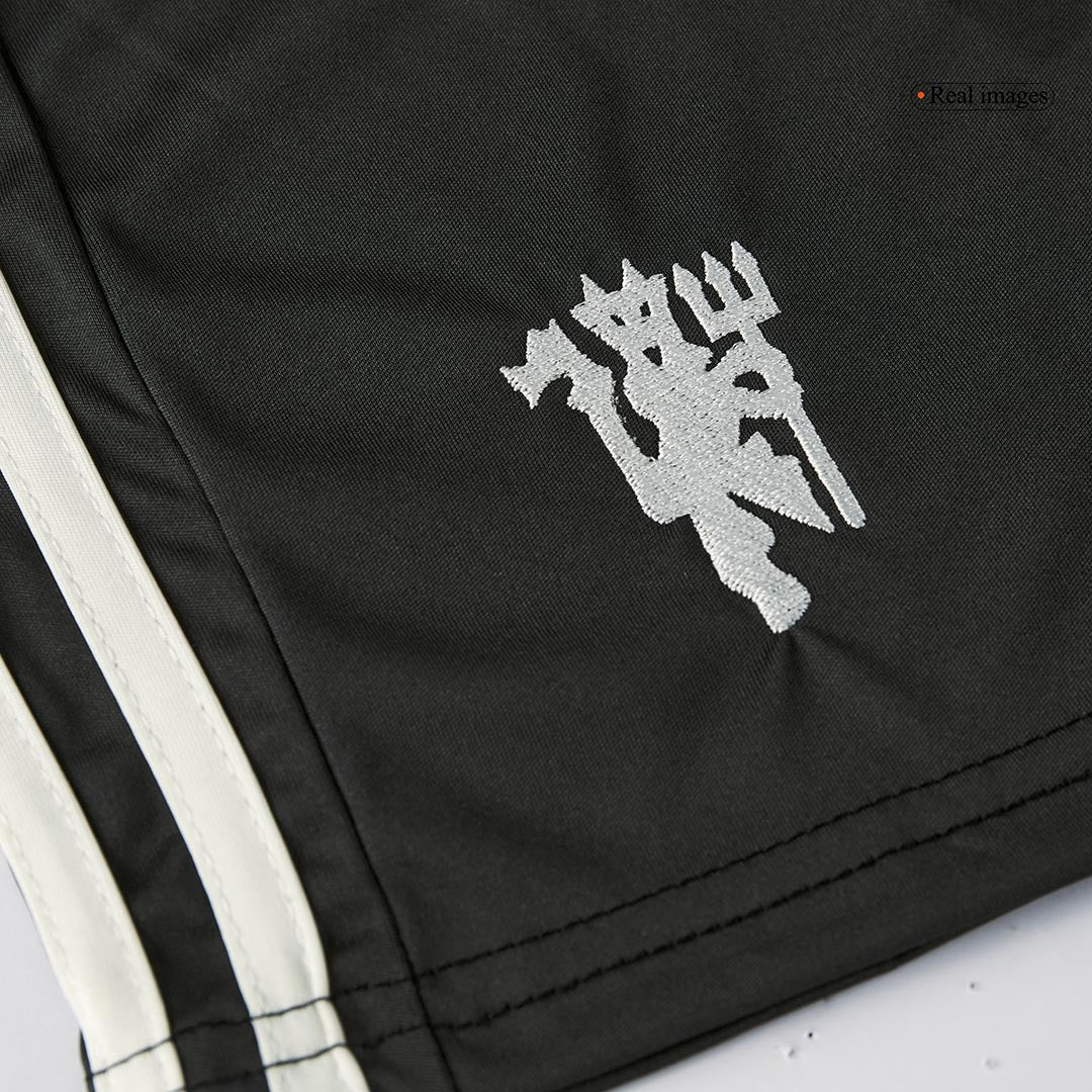 Kid's Manchester United Third Away Soccer Jersey Kit (Shirt+Shorts) 2024/25