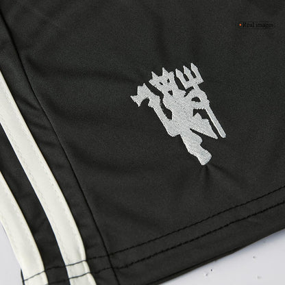 Kid's Manchester United Third Away Soccer Jersey Kit (Shirt+Shorts) 2024/25