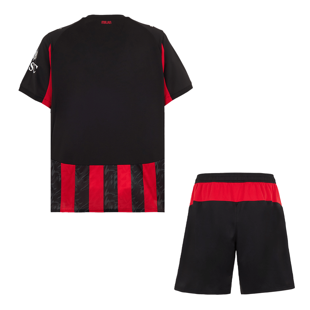 AC Milan Home Soccer Uniform Kits 2025/26