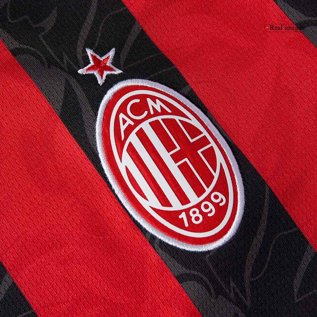 AC Milan Home Soccer Uniform Kits 2025/26