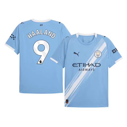 Manchester City Jersey Custom HAALAND #9 Soccer Jersey Home 2025/26