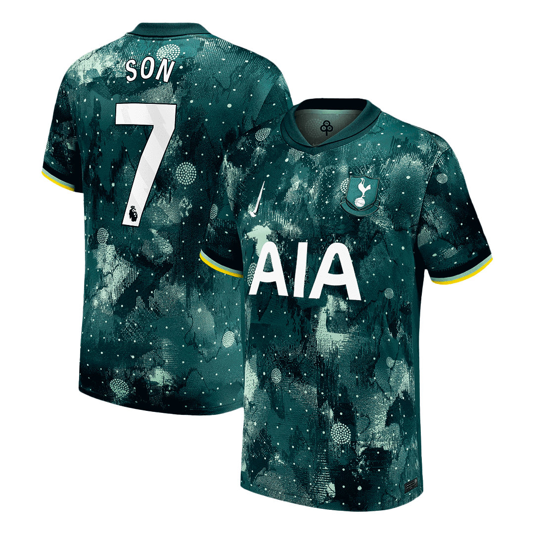 SON #7 Tottenham Hotspur Third Away Soccer Jersey 2024/25