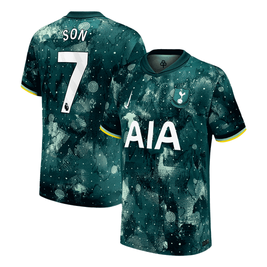 SON #7 Tottenham Hotspur Third Away Soccer Jersey 2024/25