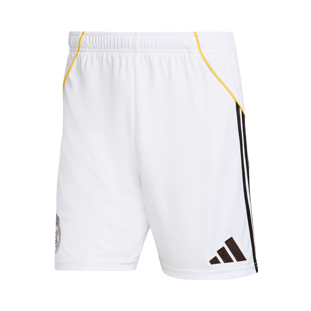 Real Madrid Home Soccer Shorts 25/26 White