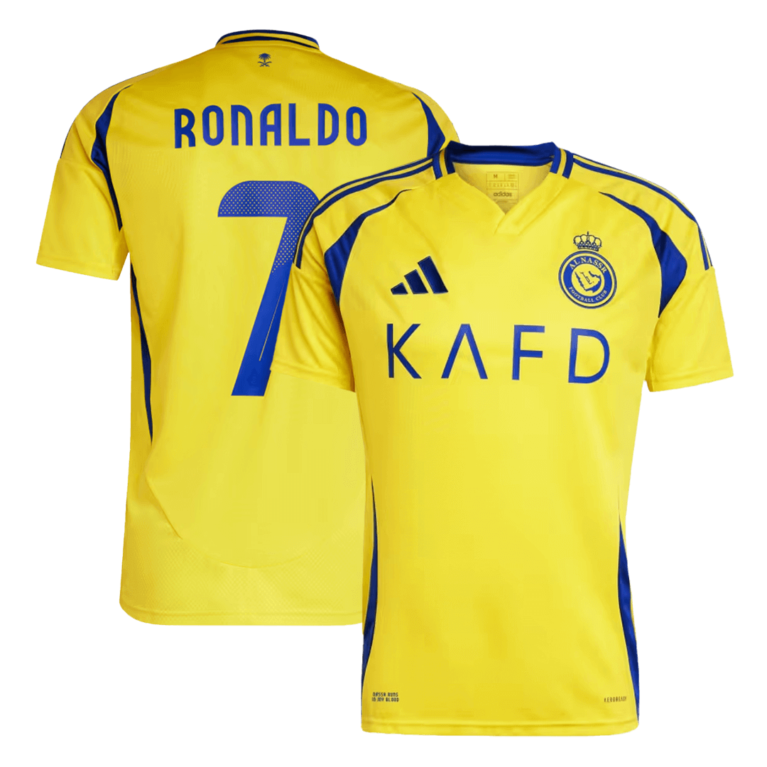 RONALDO #7 Al Nassr Home Soccer Jersey 2024/25 - ACL