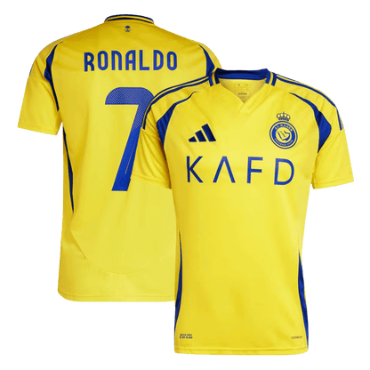 RONALDO #7 Al Nassr Home Soccer Jersey 2024/25 - ACL