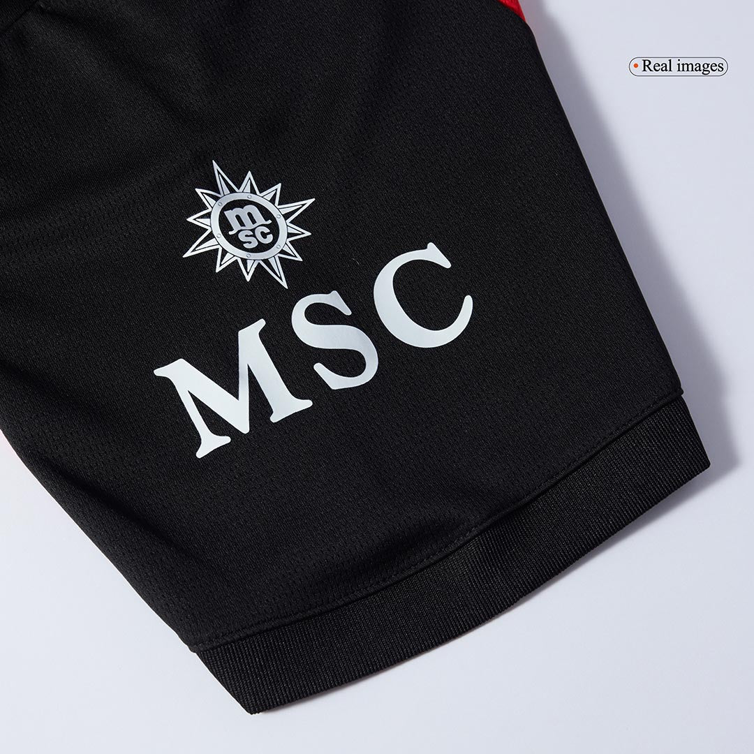 AC Milan Home Soccer Uniform Kits 2025/26