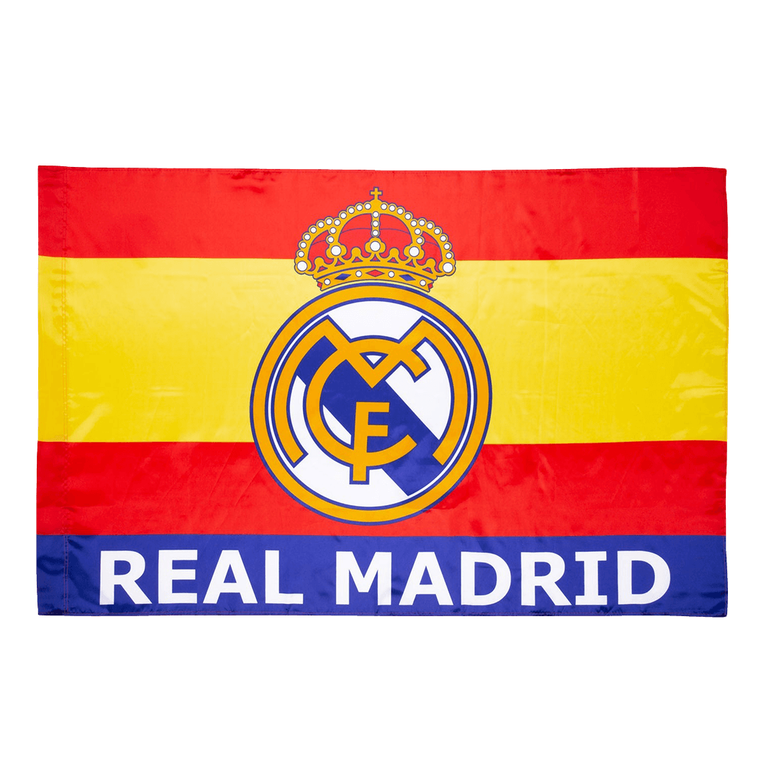 Real Madrid Team Flag Red