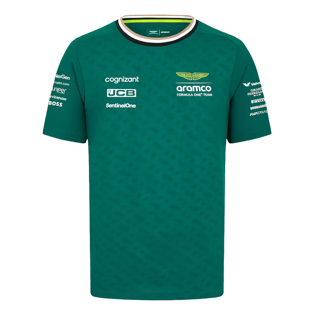 Aston Martin Aramco Cognizant F1 Racing Team Fernando Alonso Driver T-Shirt 2024