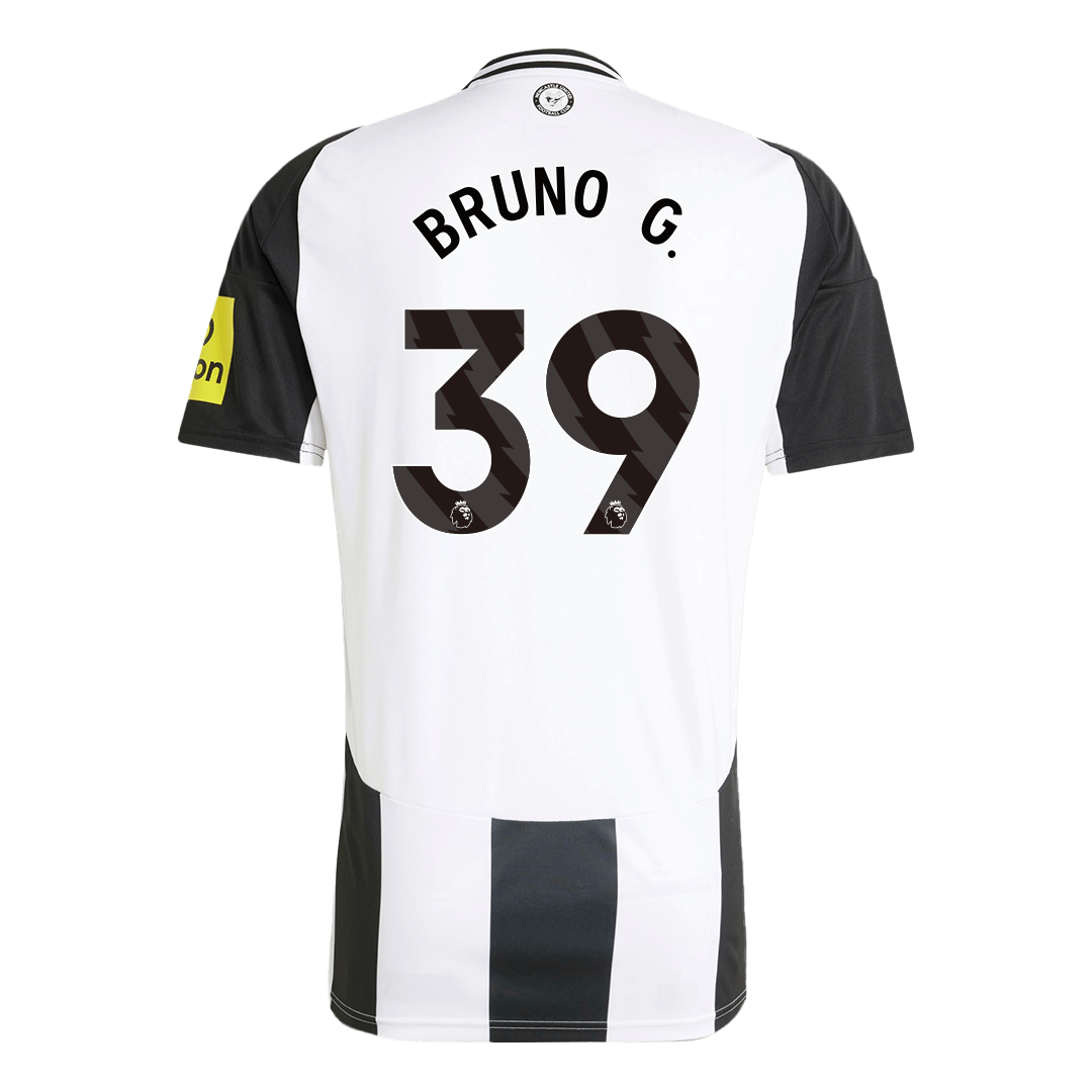 BRUNO G. #39 Newcastle United Home Soccer Jersey 2024/25