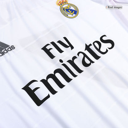 Real Madrid Retro Jersey Custom Soccer Jersey Home 2013/14