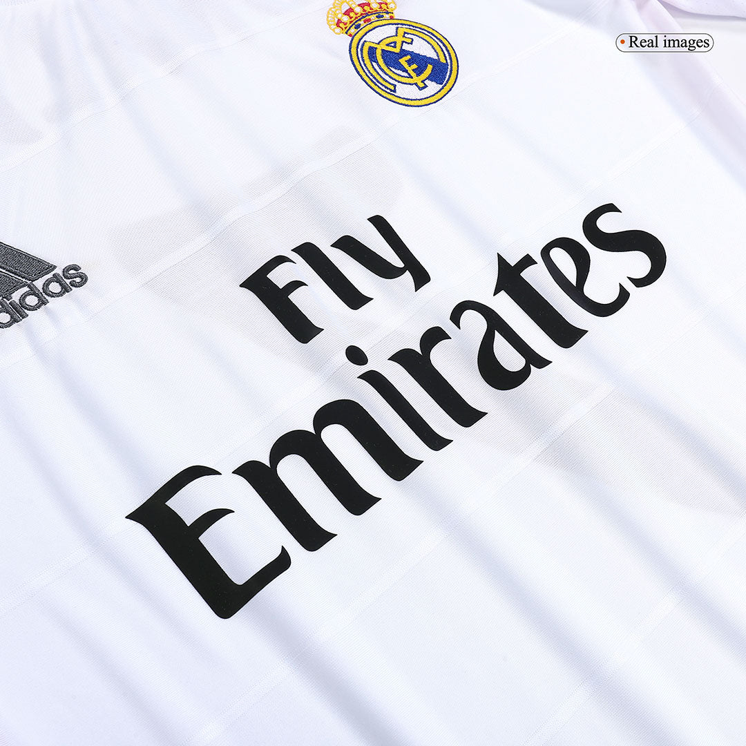Real Madrid Retro Jersey Custom RONALDO #7 Soccer Jersey Home 2013/14