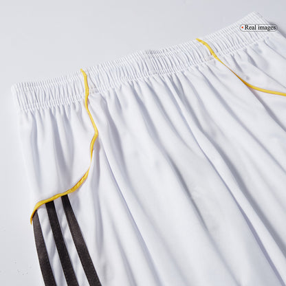 Real Madrid Home Soccer Shorts 25/26 White