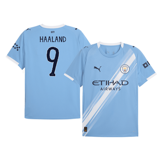 Manchester City Jersey Custom HAALAND #9 Soccer Jersey Home 2025/26 Club World Cup