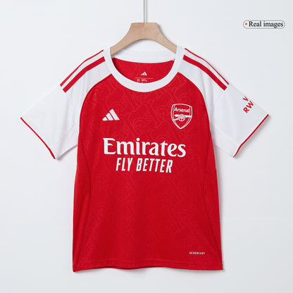 Kids Arsenal Custom Home Soccer Kits 2025/26
