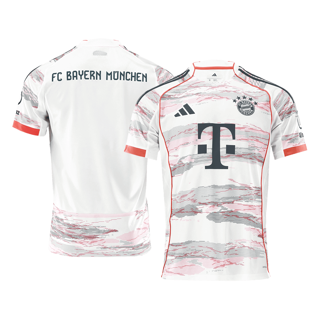 Bayern Munich Jersey Custom Soccer Jersey Away 2025/26