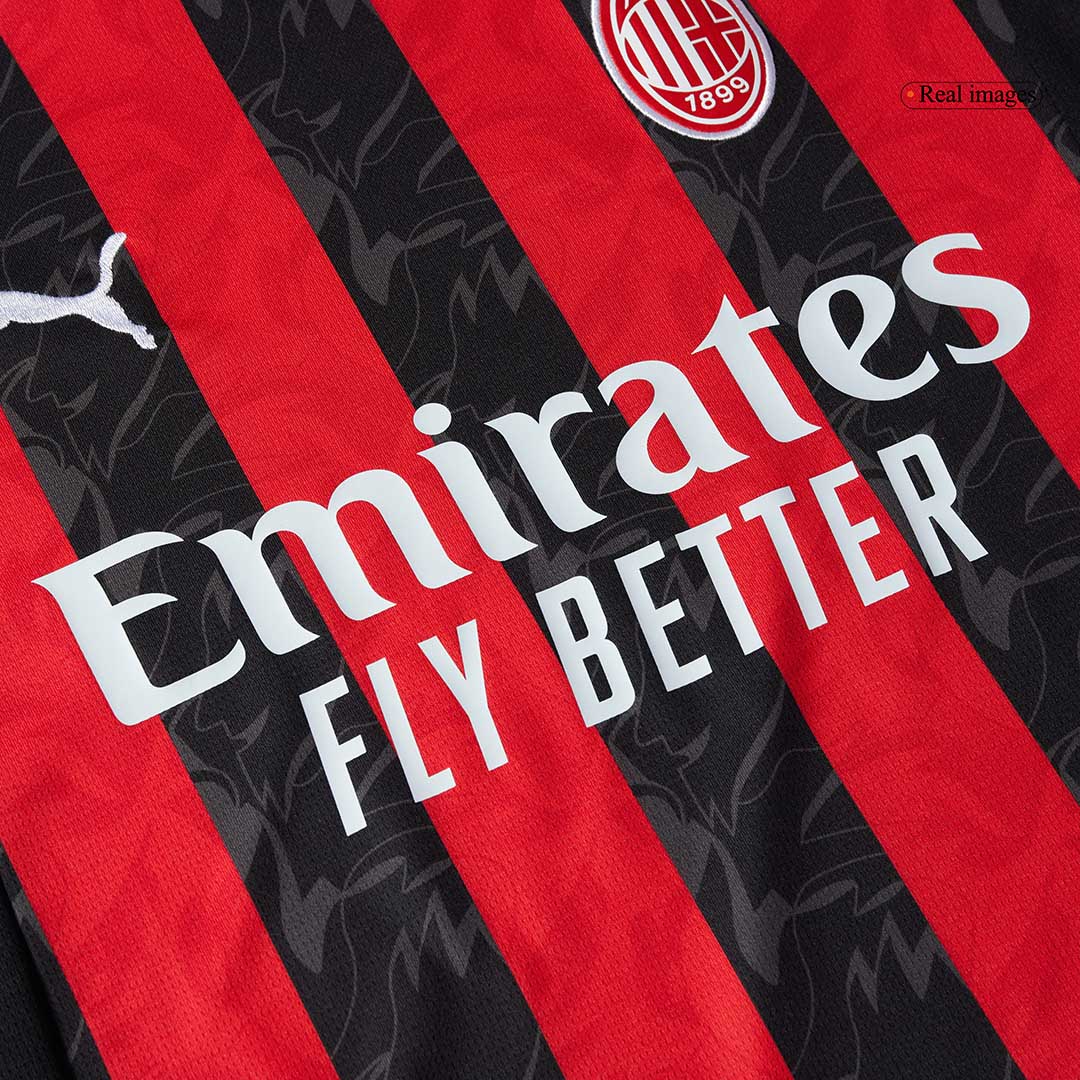 AC Milan Home Soccer Uniform Kits 2025/26