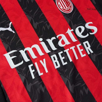 AC Milan Home Soccer Uniform Kits 2025/26