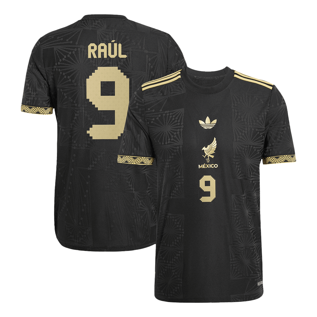 Player Version Mexico Jersey RAÚL #9 Soccer Jersey Third Away 2025 Gold Cup