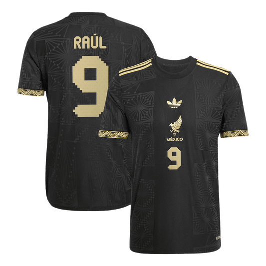 Player Version Mexico Jersey RAÚL #9 Soccer Jersey Third Away 2025 Gold Cup