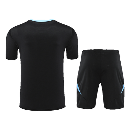 Argentina Pre-Match Soccer Jersey Kit(Jersey+Shorts) Copa America 2024