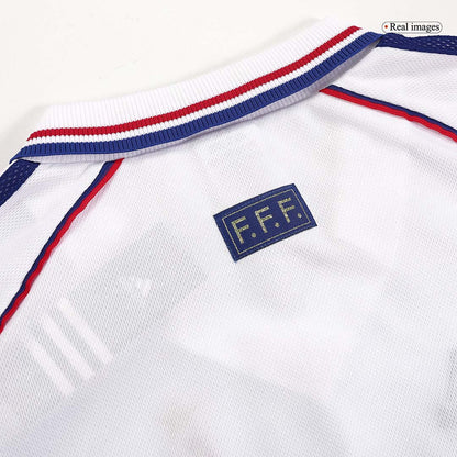 Retro 1998 France Away Soccer Jersey