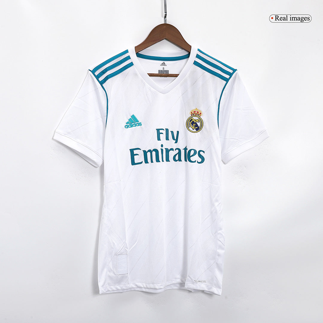 Real Madrid Retro Jersey Custom MODRIĆ #10 Soccer Jersey Home 2017/18