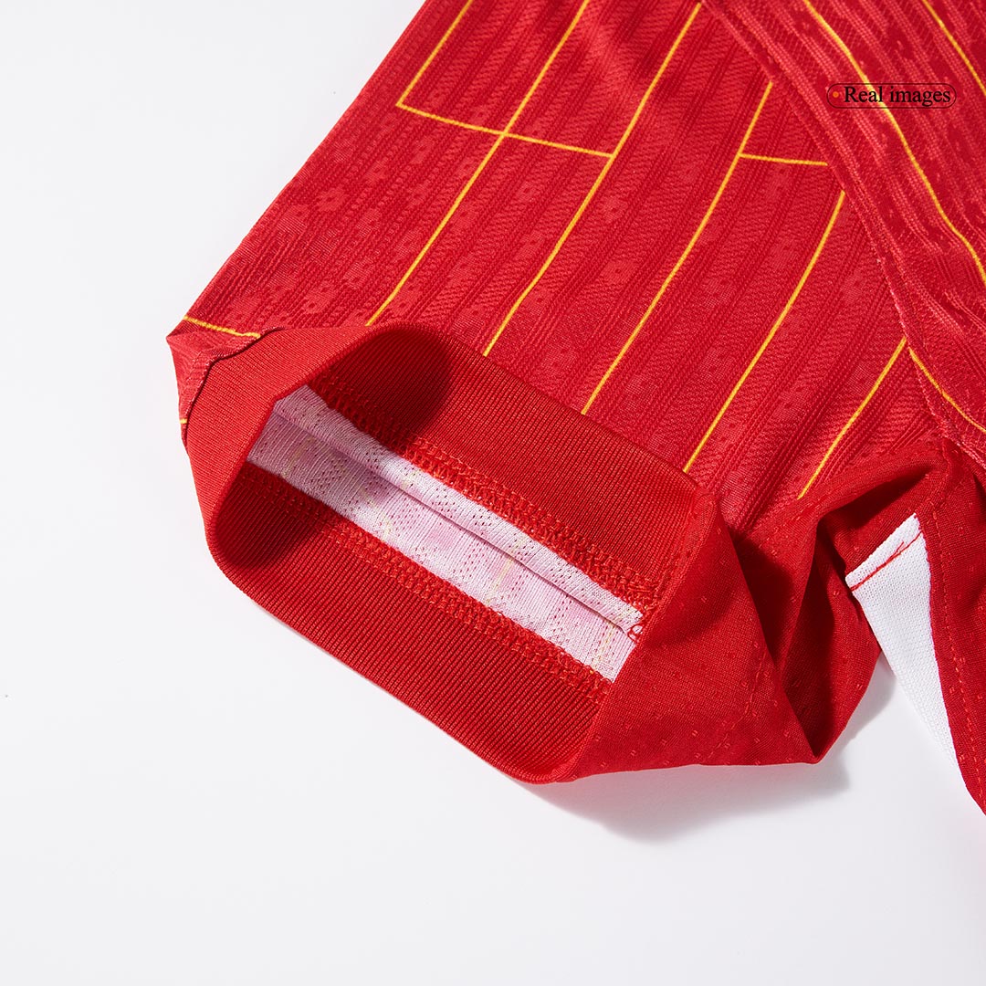 Player Version Liverpool Jersey Custom CHAMPIONS #20 Soccer Jersey Home 2024/25