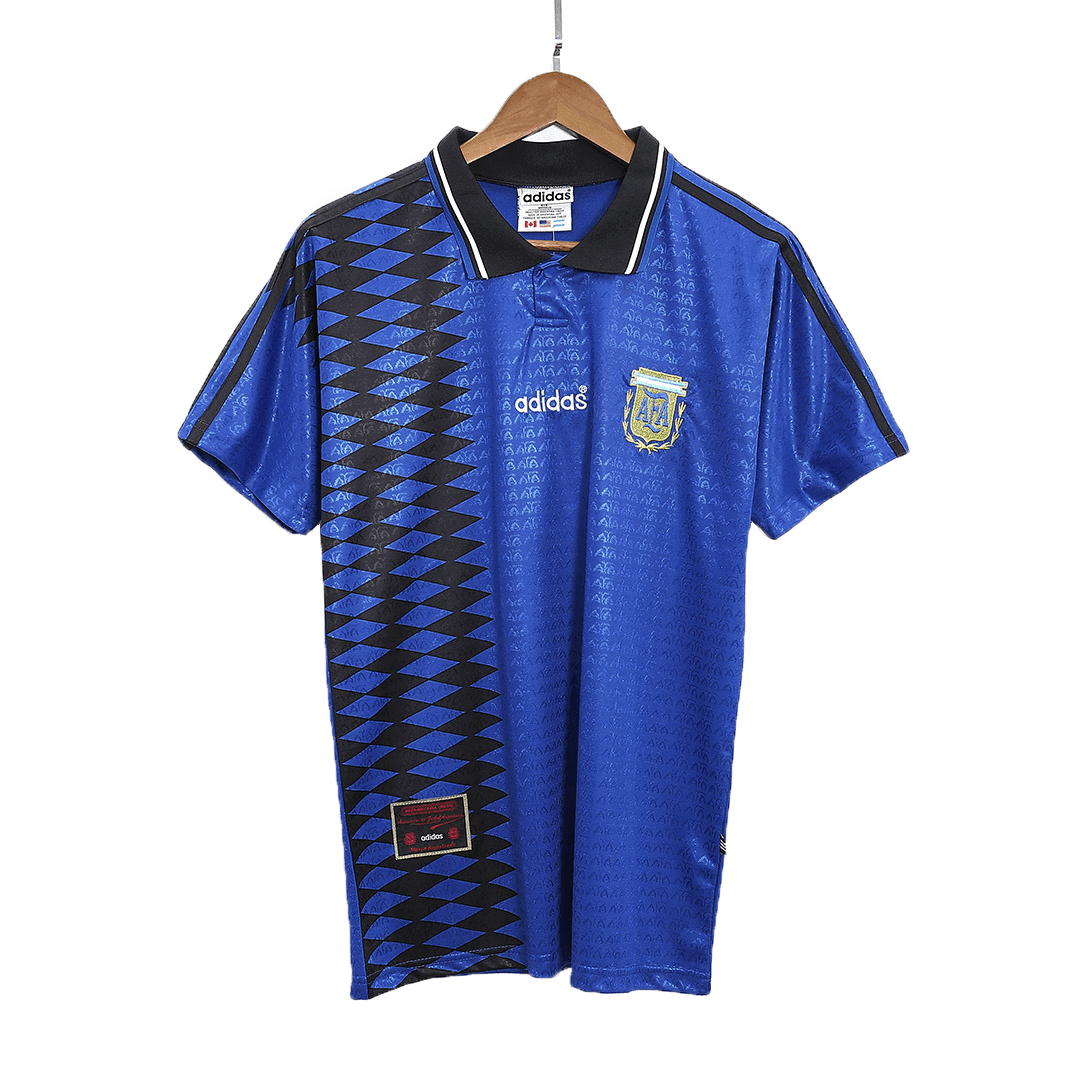 Retro 1994 Argentina Away Soccer Jersey