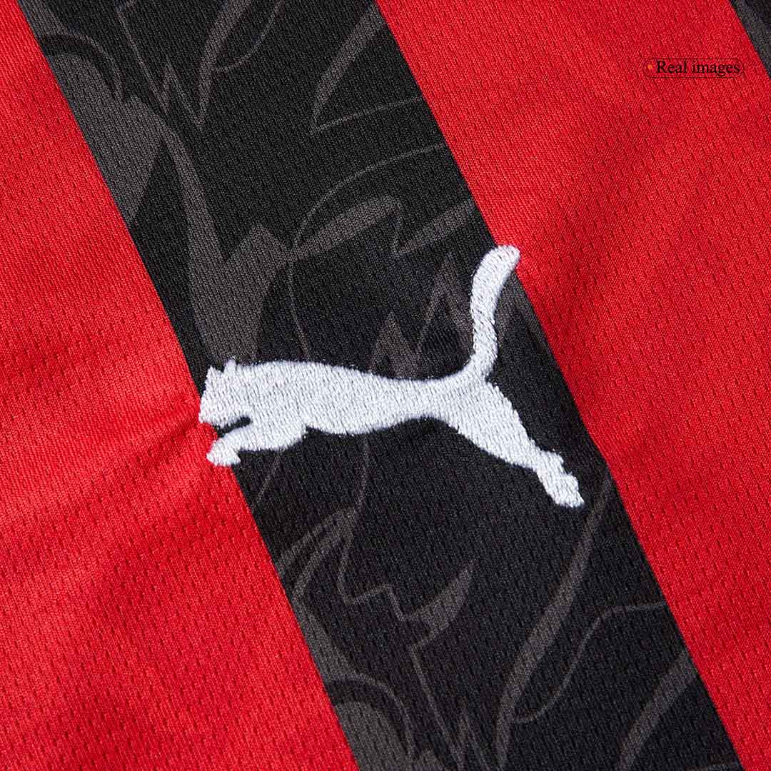 AC Milan Home Soccer Uniform Kits 2025/26