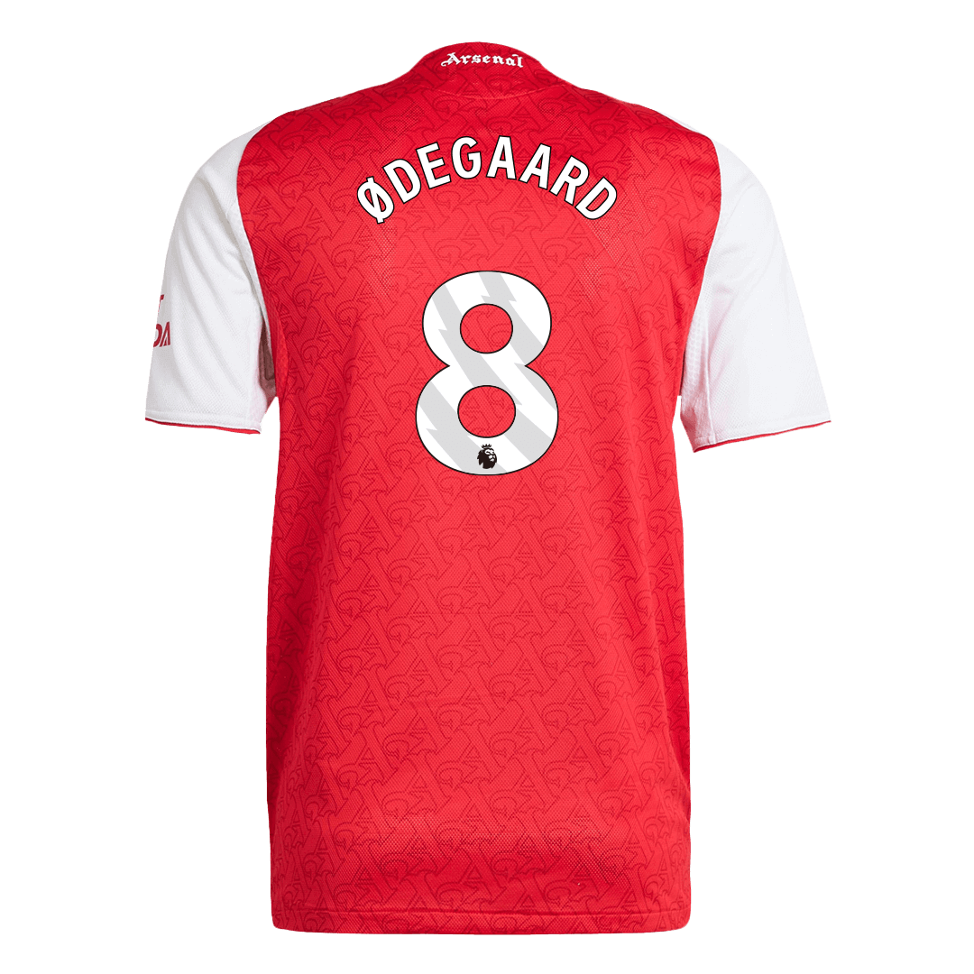 Player Version Arsenal Jersey Custom ØDEGAARD #8 Soccer Jersey Home 2025/26