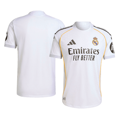 Player Version Real Madrid Jersey Custom Soccer Jersey Home 2025/26